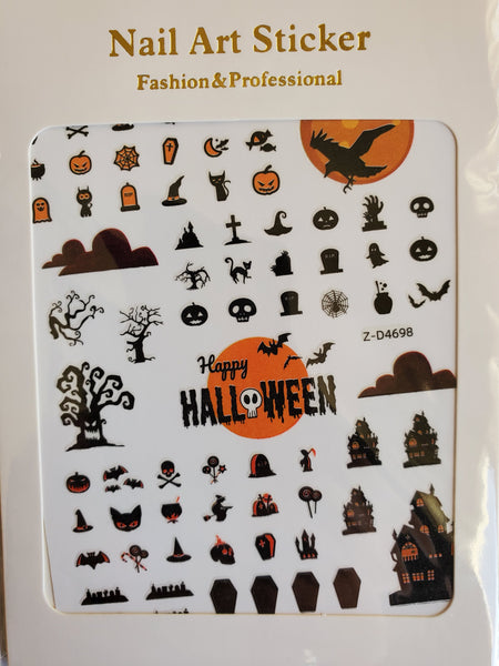 Halloween Nail Art Stickers