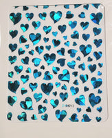 Blue Heart Stickers