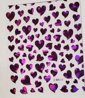 Pink Heart Stickers