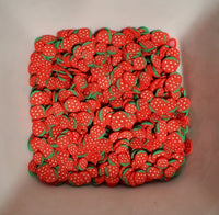 Strawberry Fruit Nail Art