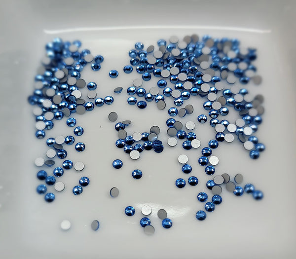 LT. Sapphire Rhinestones SS8