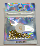 Citrine Rhinestones SS8