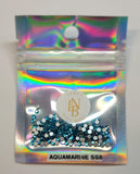 Aquamarine Rhinestones SS8