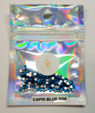 Capri Blue Rhinestones SS8