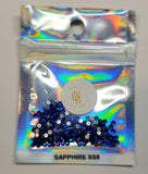 Sapphire Rhinestones SS8