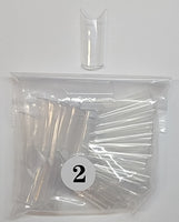 Regular Square Clear Refill Tips