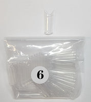 Regular Square Clear Refill Tips