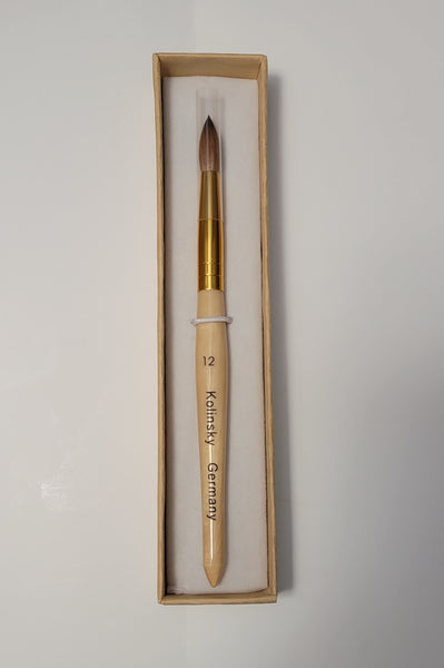 100% Kolinsky Brush Size 12